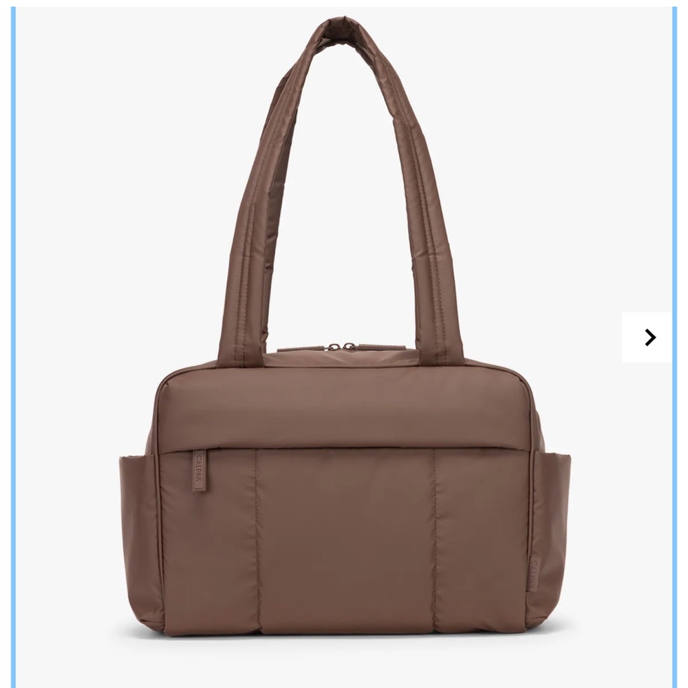 Brown Mini Duffel Bag